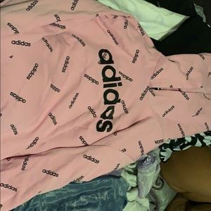 Adidas long sleeve with hoodie